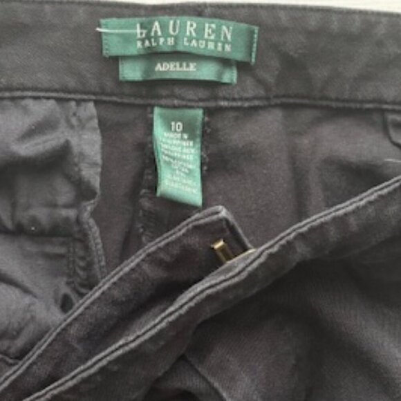 Lauren Ralph Lauren Vintage Adelle black denim jeans - size 10 - Picture 6 of 6